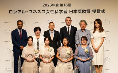 日本の科学をけん引する若手女性研究者4名を表彰　