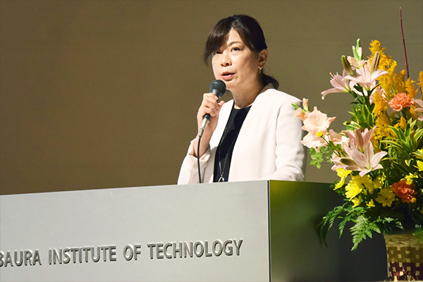 「IRデータは改善点の発見にもなり、弱みを強みに変えていくことができる」と、谷田川学長補佐。
