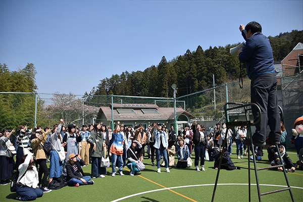 閉会式の後に急きょはじまったじゃんけん大会。最後の最後まで全員で盛り上がりました。