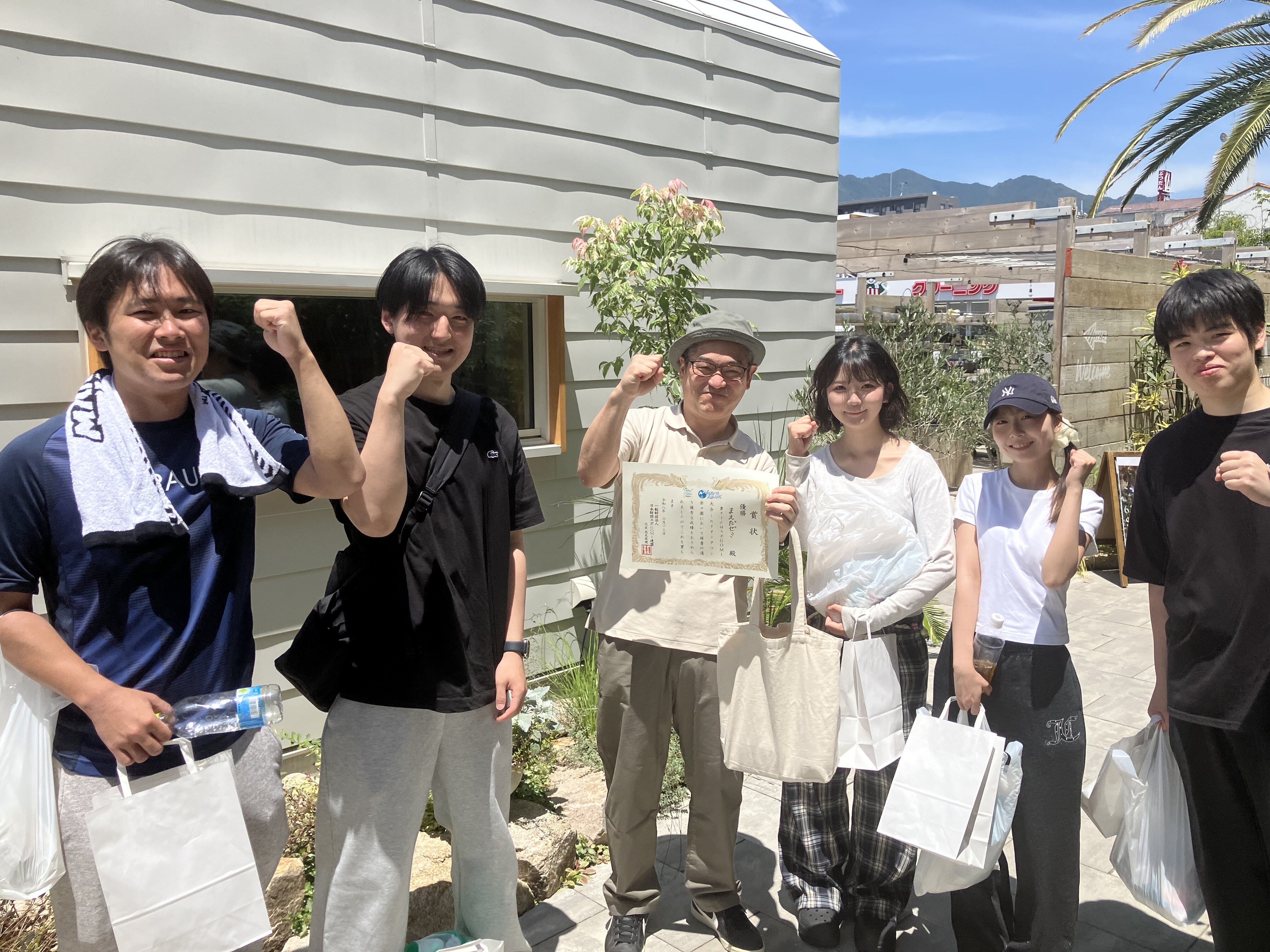 NHK「お好みサタデー」で前田ゼミチームのスポGOMI大会優勝が紹介されました