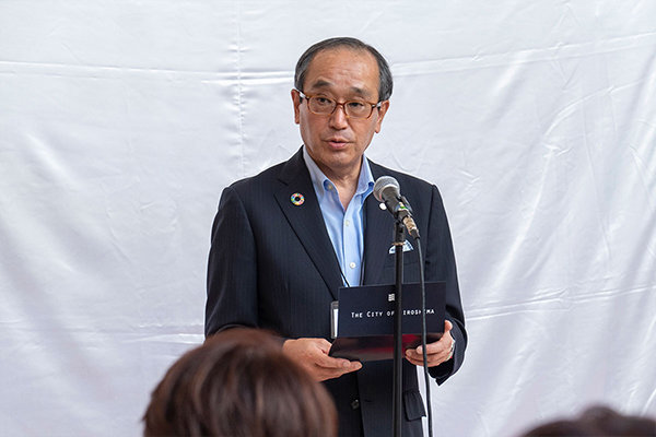 「SONが、共生社会実現のきっかけになることを祈念してやまない」と松井市長