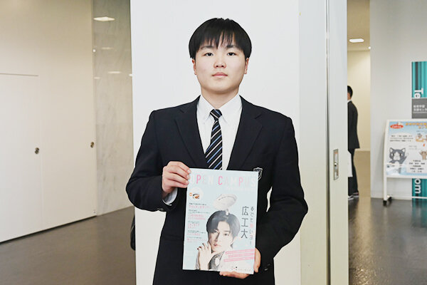 「システムを作るだけでなく使いこなすことも面白そうだと思いました」と田中さん  