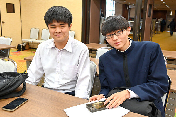 友人同士で参加した石田さんと大下さん