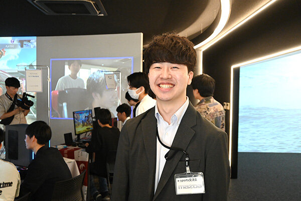 「同じ経験をするからこそ打ち解けられたと思う。esportsの可能性を実感した」と山岡さん