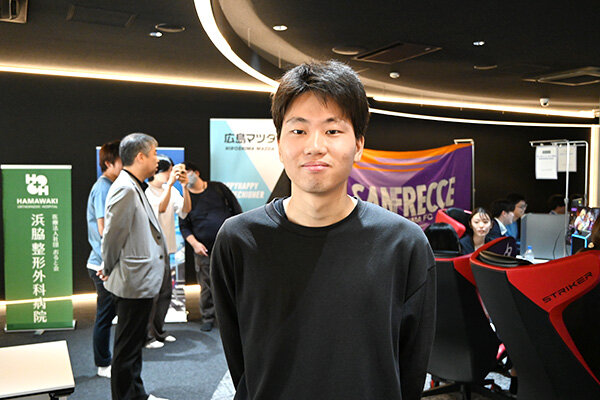 「esportsは老若男女問わず楽しめ、みんなを笑顔するのが魅力です」と髙田さん