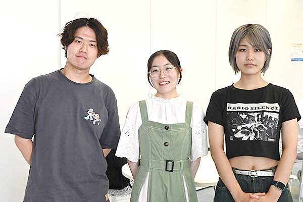 「知らないと選べないので、広く知ることは大切」と語る学生たち
