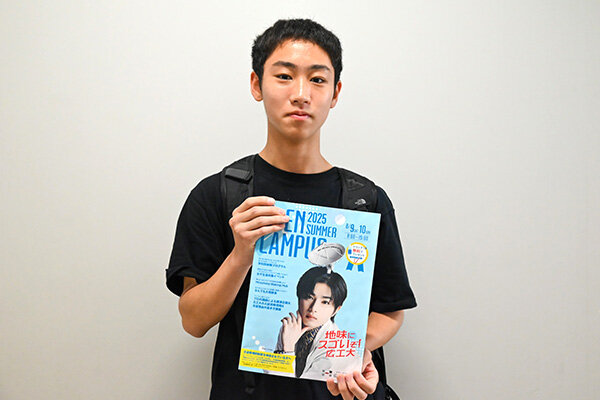 改めて電子回路について学びたいと思ったと話す西崎さん