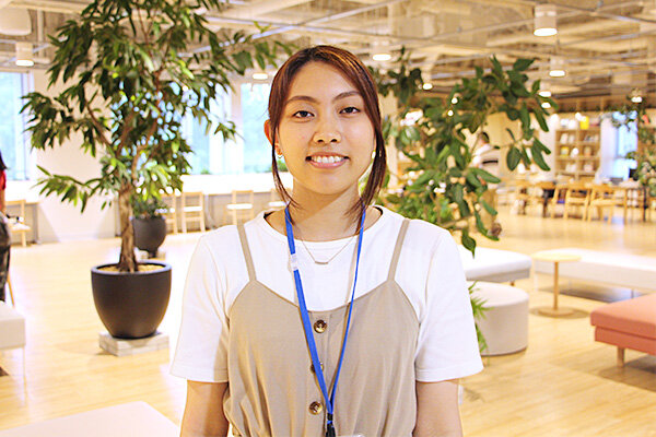 「1つの課題をみんなで見つけて解決するのがPBLの魅力」と話す花岡さん