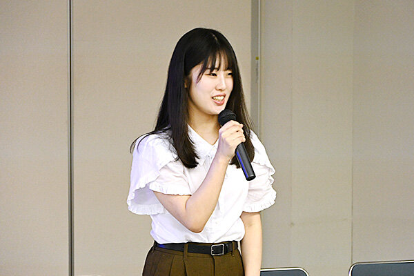 「現役で商品開発をされている方にお話を伺い、大変勉強になった」と玉木さん