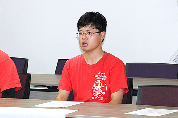 「これで満足しない」と今年度の機体性能や次回への課題について語る重見さん