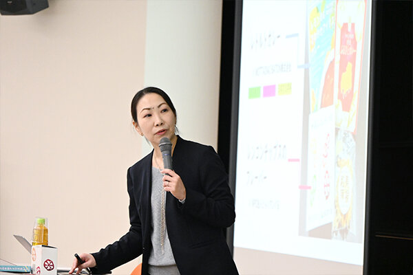 「商品開発を通じて、食品ロス削減、地域振興、そして埋もれている価値の発掘を実現した」と語る妻木教授