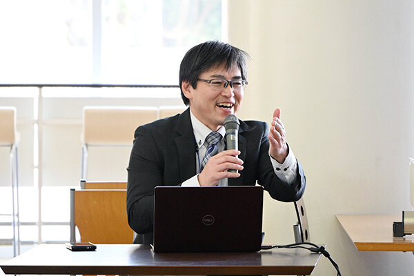 「SDGsは一人ひとりが広い視野を持ち、主体的に取り組むことが不可欠」と森田センター長