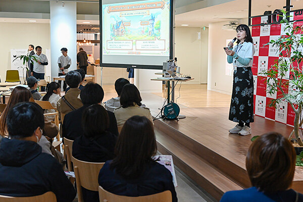 「もしも広工大に入学したら」「入試・学費・奨学金を知ろう！」「志望理由書の書き方」などの情報をお伝えしたHIT講座