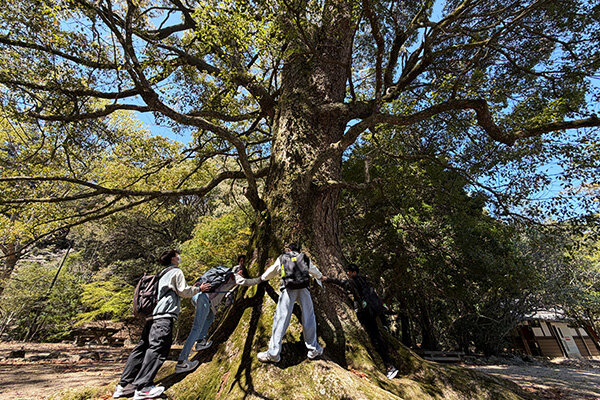 宮島でのグループワーク