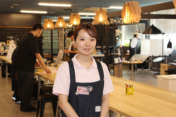 地域に開かれたものづくりの場をめざすFab Lab常駐スタッフの出口さん