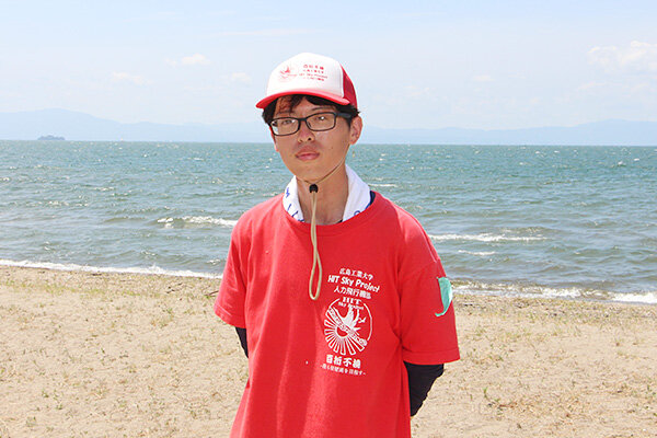チーム代表 溶原光希さん（広島県立廿日市高等学校出身／広島県）