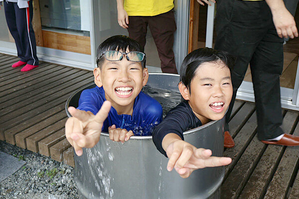 ドラム缶風呂で心も体もぽかぽかに