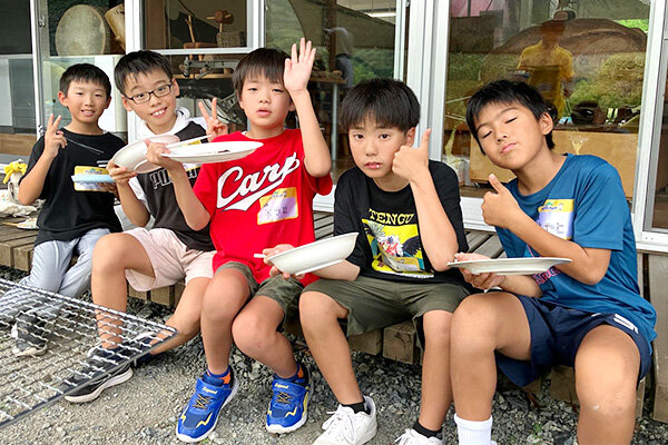 みんなで楽しんだBBQ