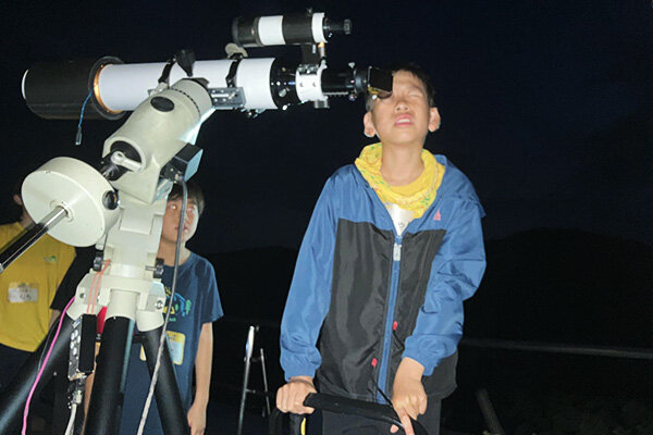 広島天文協会の方から星について学ぶ