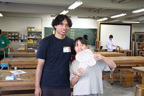 「また来年も参加したい」と話してくれた竹中さん